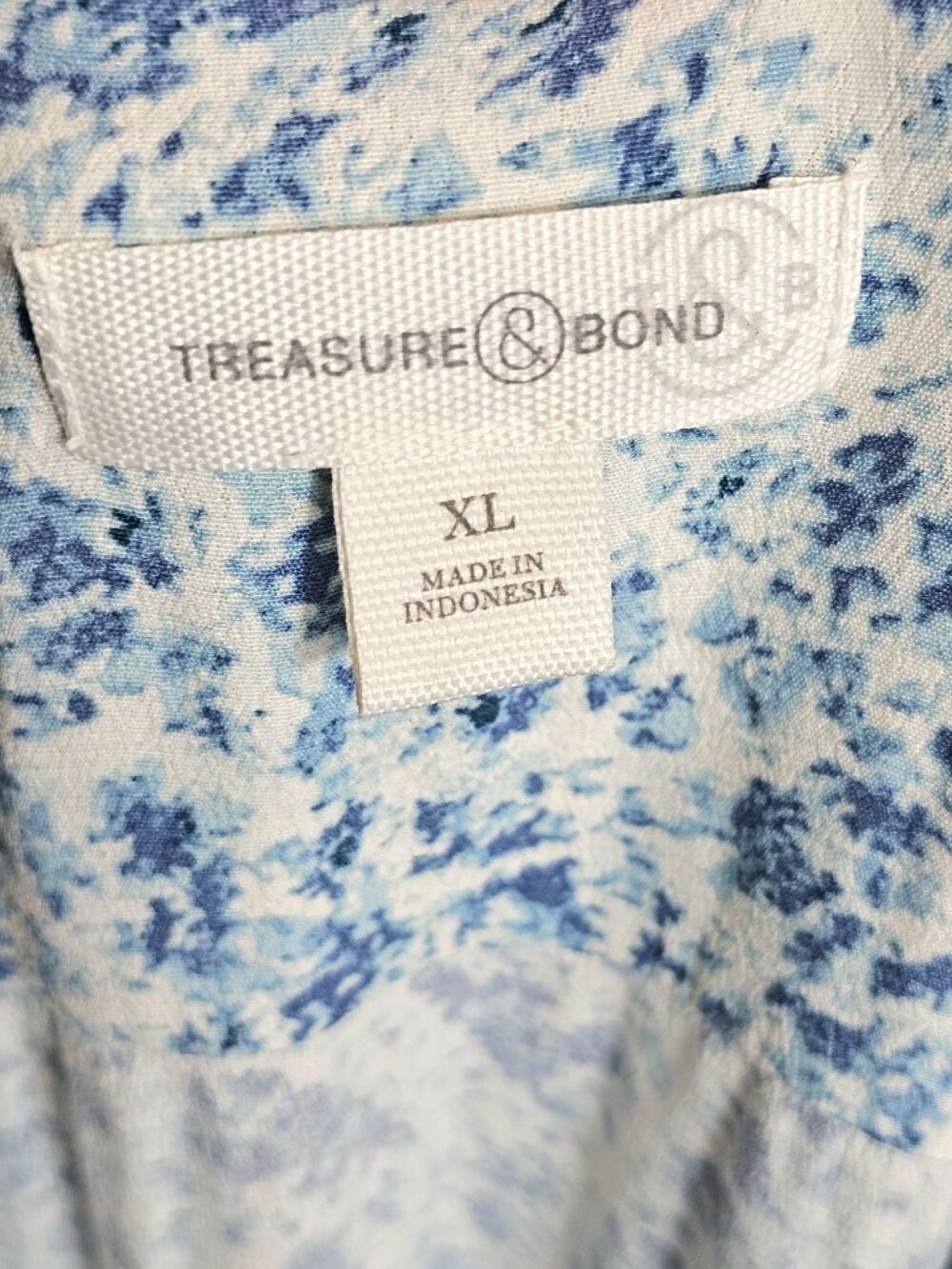 Treasure & Bond Harlow Blooms Floral Maxi Dress Size XL NWT Nordstrom - Picture 11 of 13